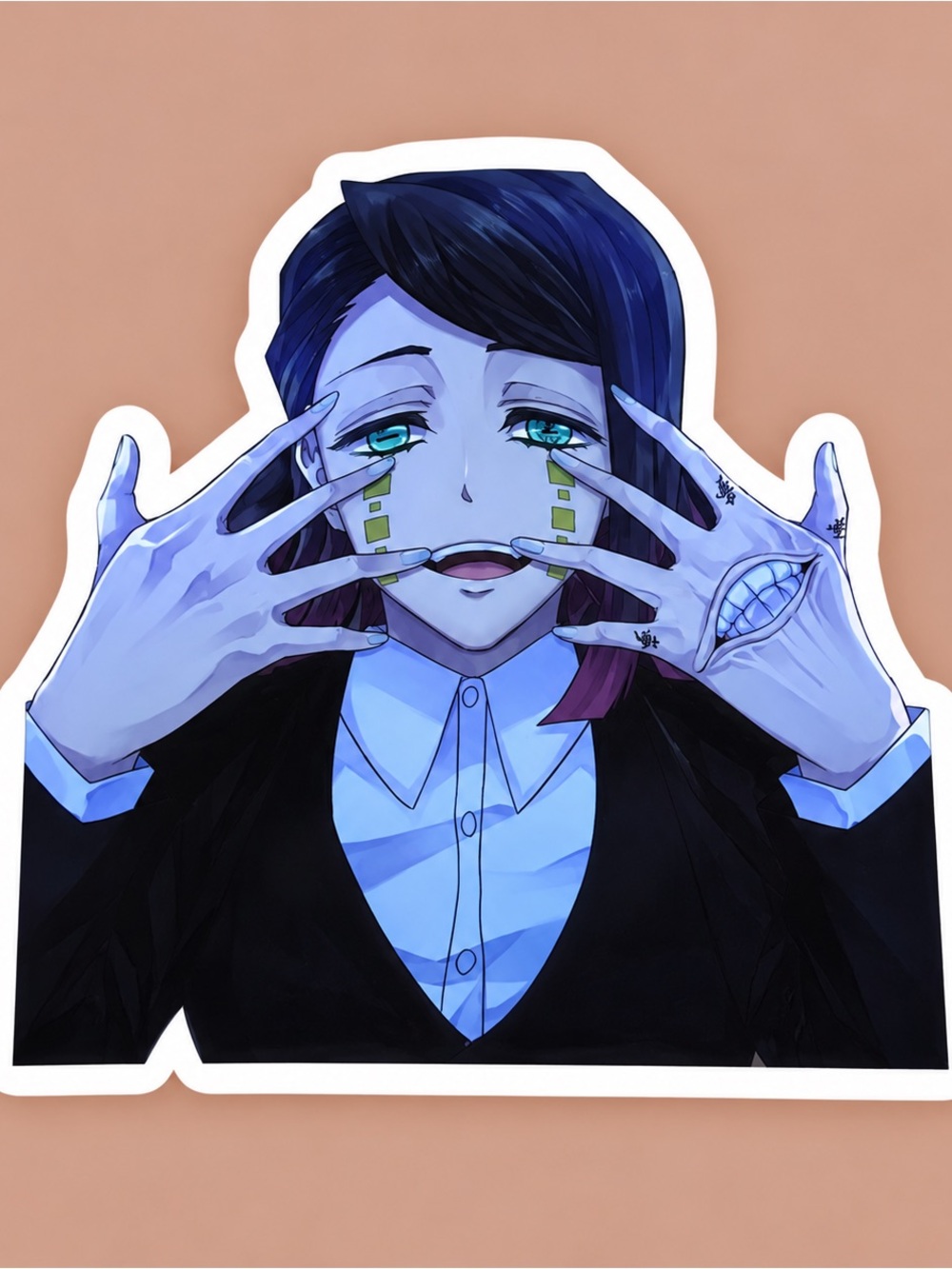 Enmu | Demon Slayer Lower Rank One Mugen Train | Anime Sticker | 5/$10